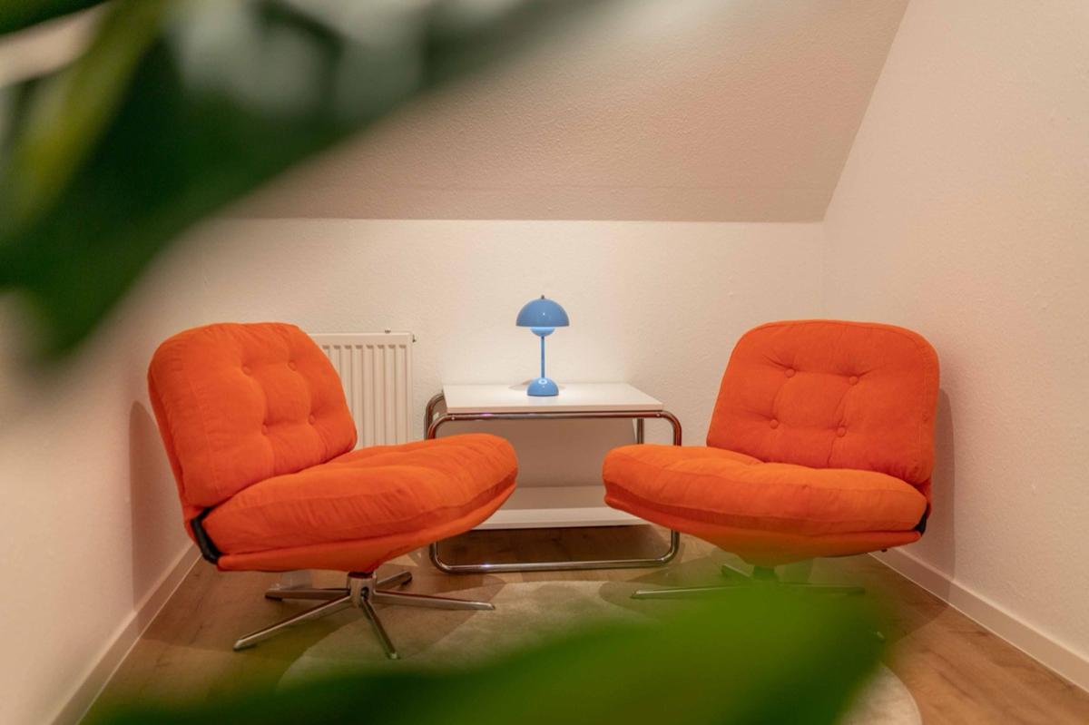 Lounge-Ecke im Ledist Büro